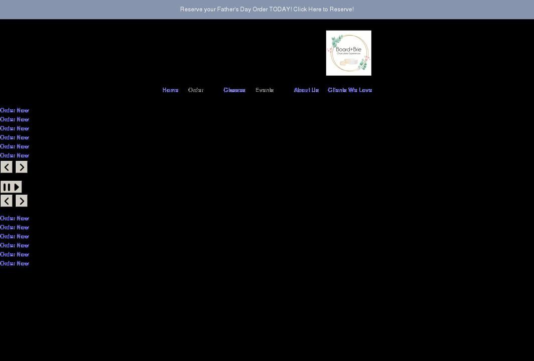 boardbriedfw.com shopify website screenshot