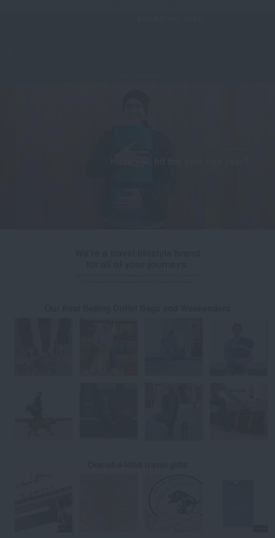 boardingpassny.com — Shopify storefront screenshot