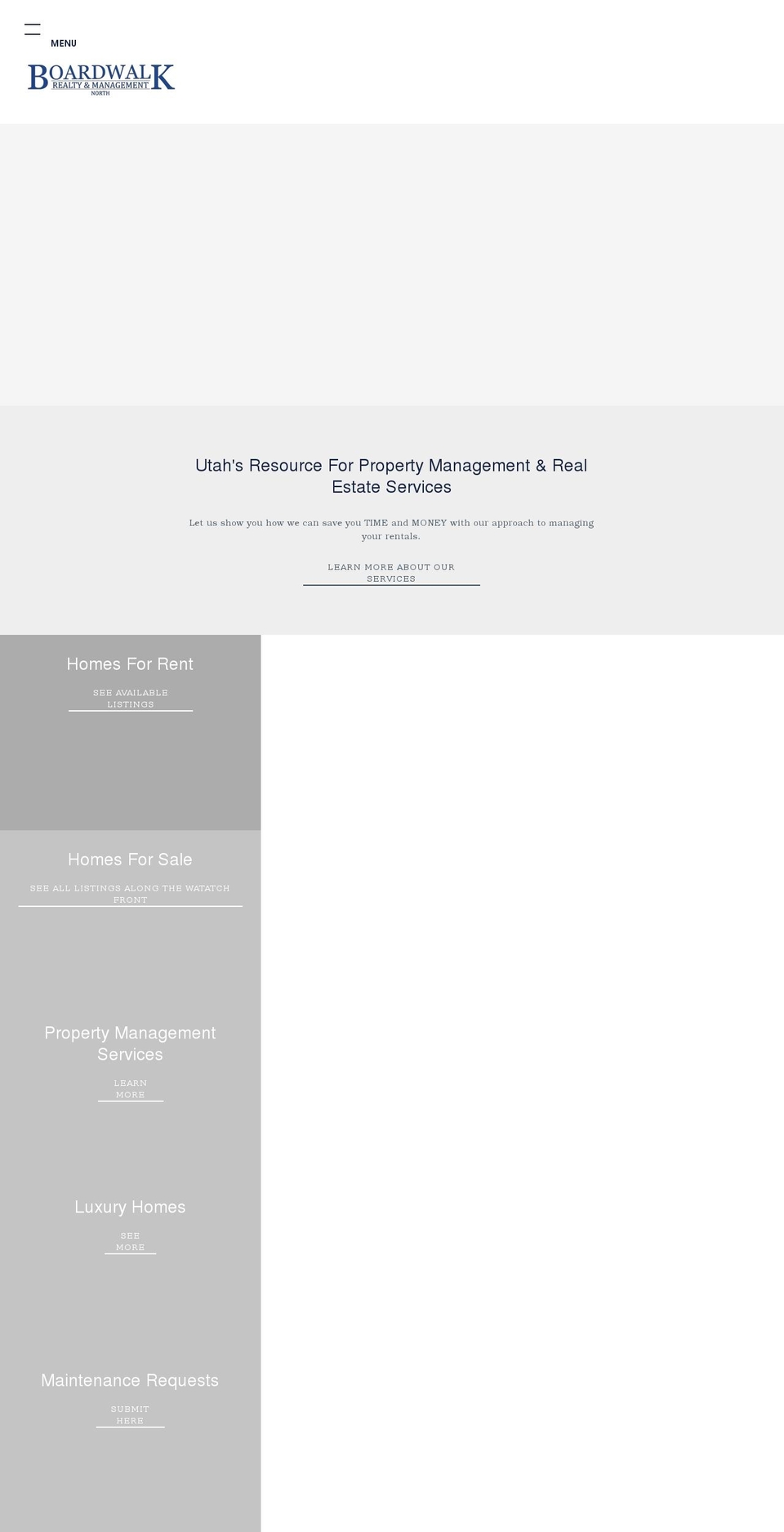 boardwalkutah.com shopify website screenshot
