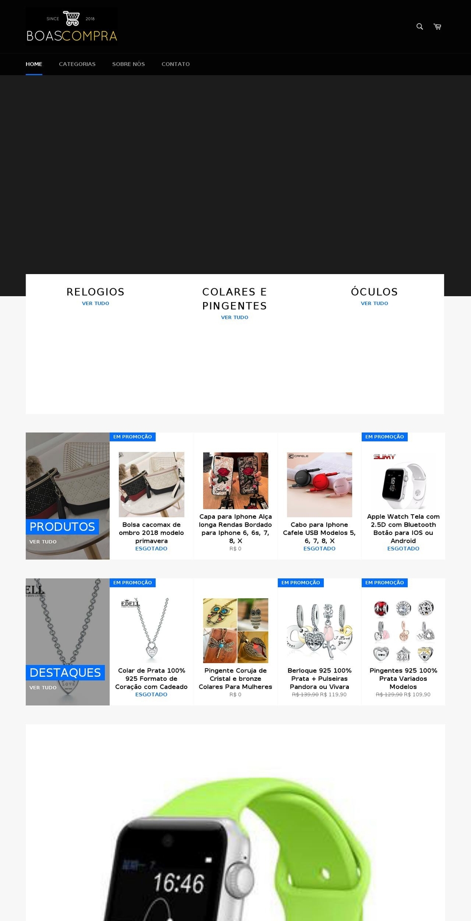 boascompra.com — Shopify storefront screenshot