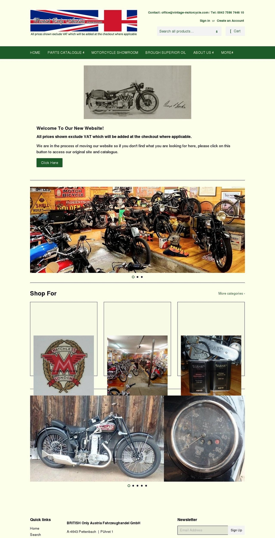 boaspares.com shopify website screenshot