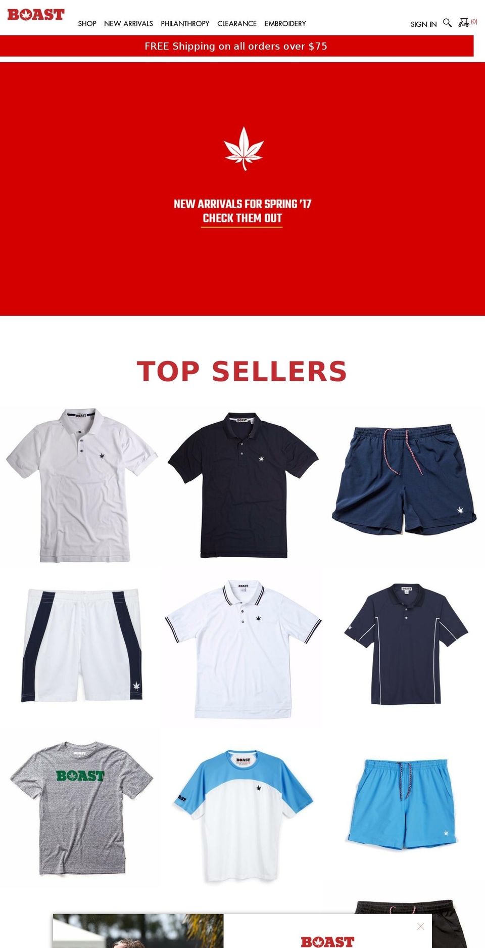 boastusa.com shopify website screenshot