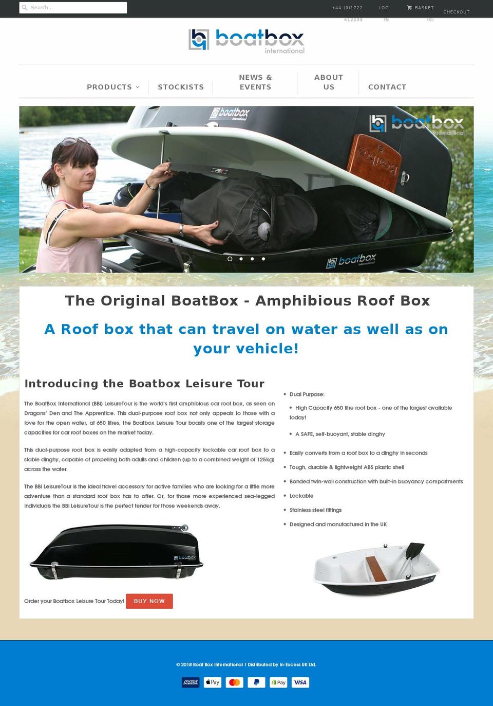 boatboxint.com shopify website screenshot