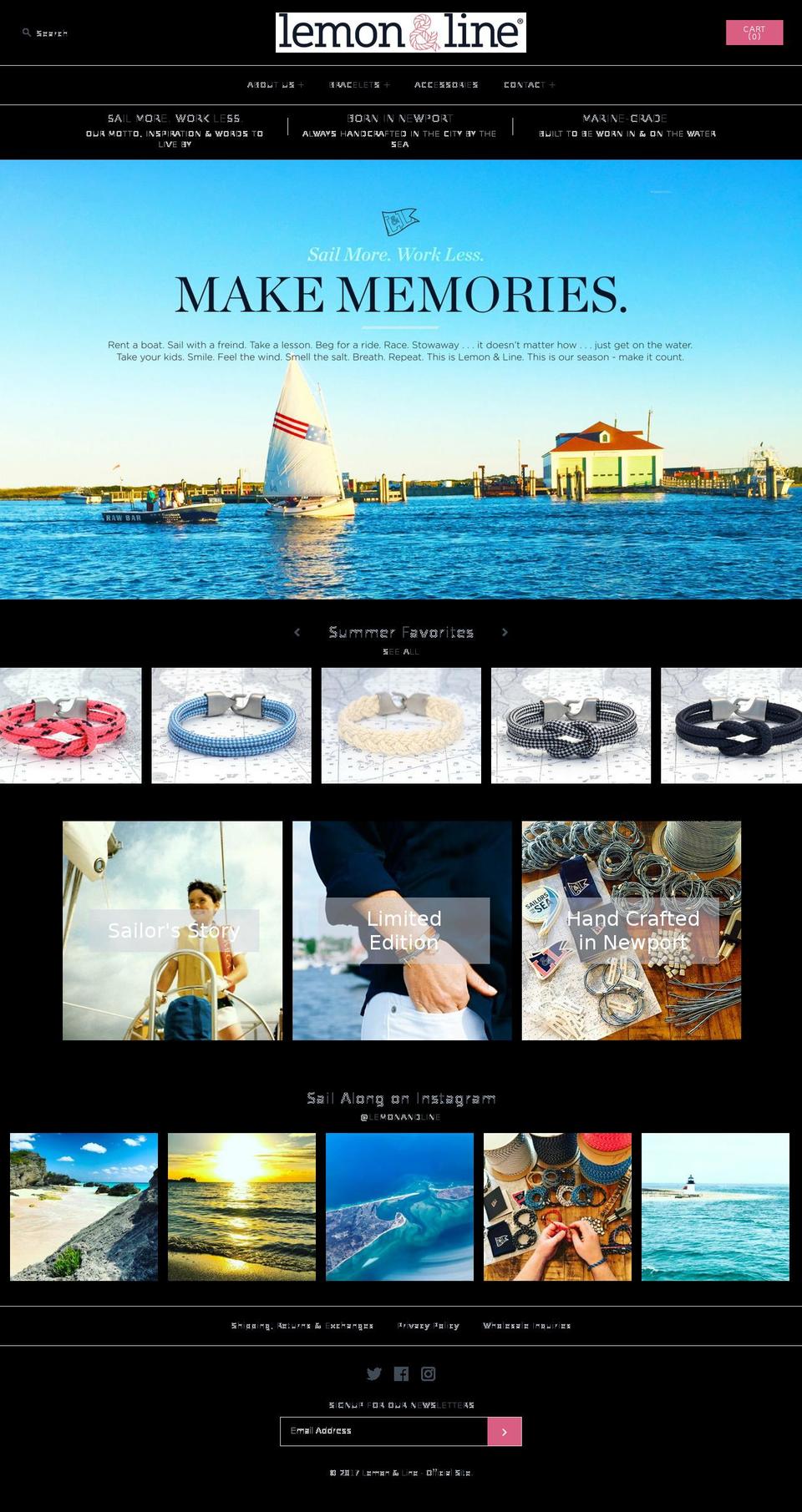 Spring 2017 Shopify theme site example boatbracelet.com