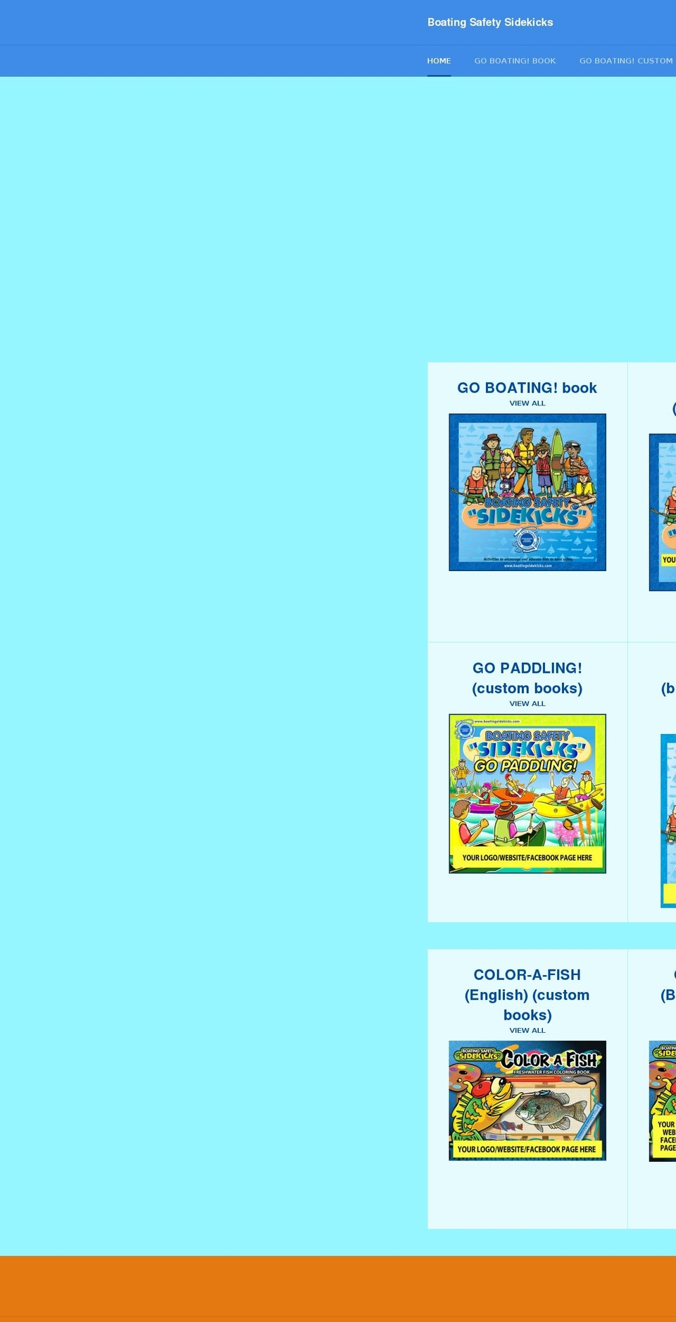 boatingsidekicks.com shopify website screenshot