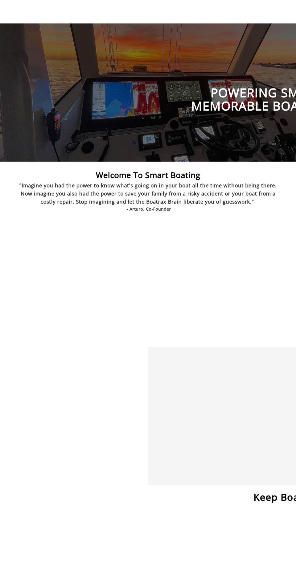 boatrax.com shopify website screenshot