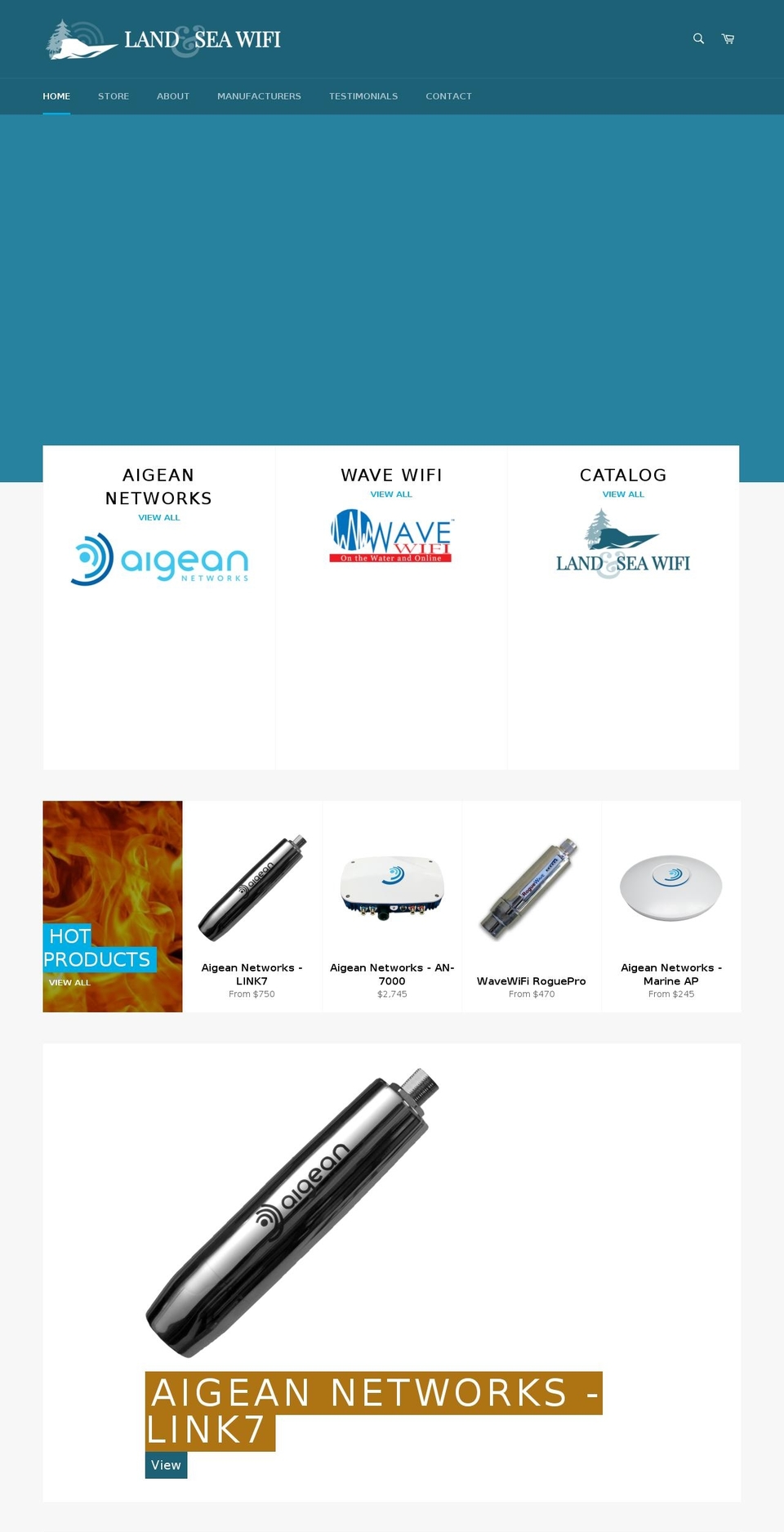 boatwifi.com — Shopify storefront screenshot