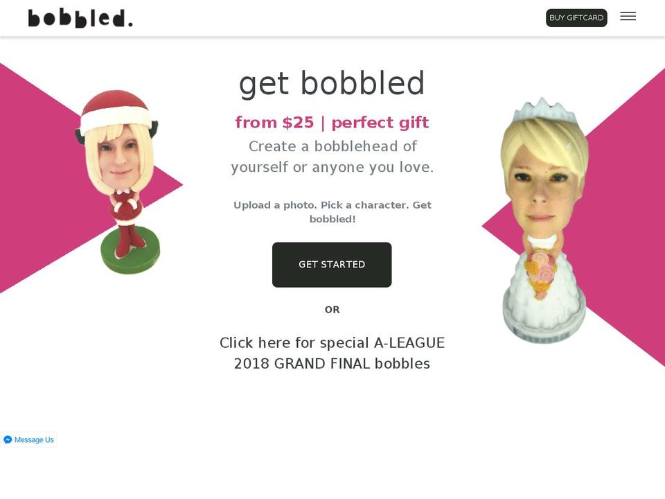 bobbled.com — Shopify storefront screenshot