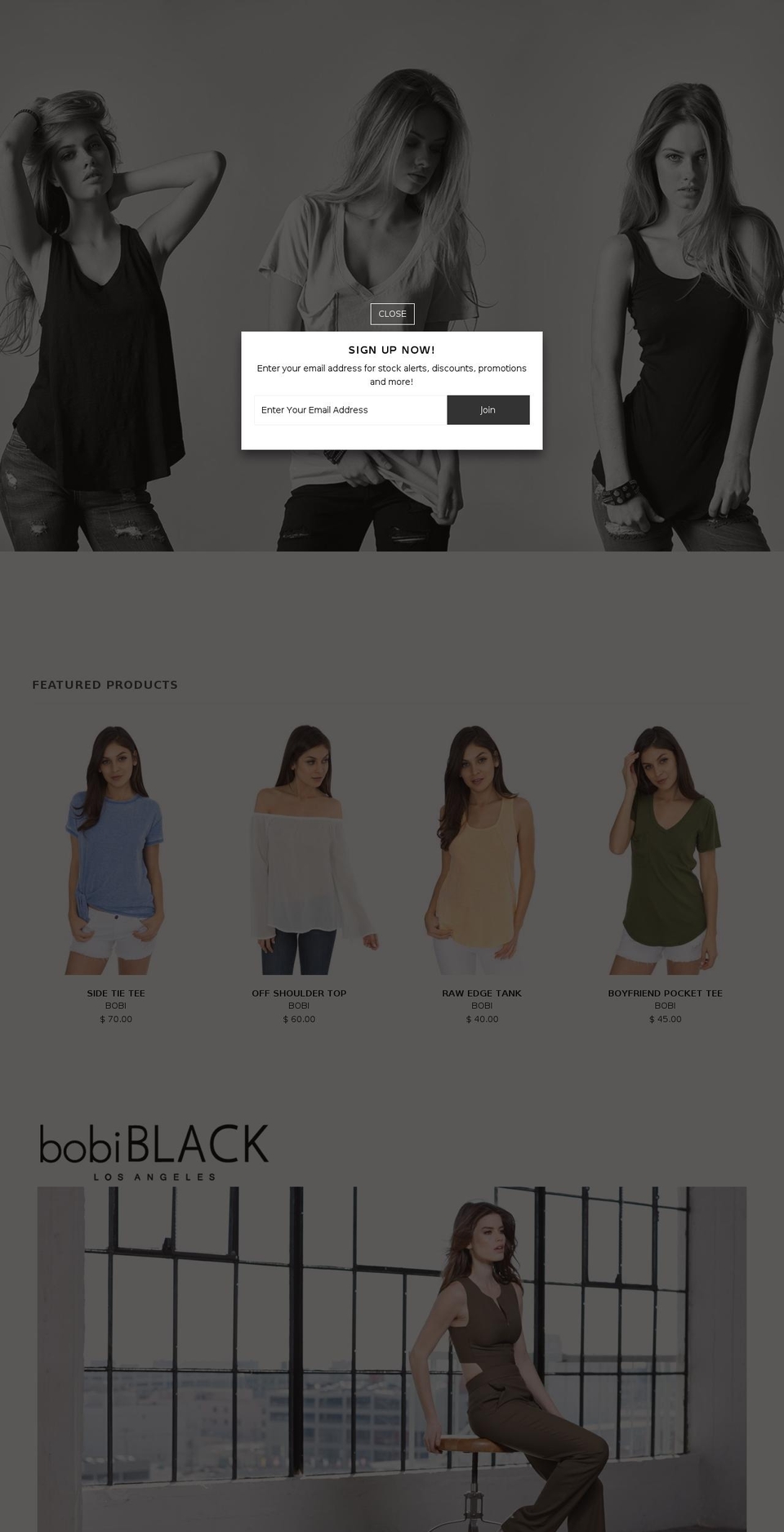 bobi.us shopify website screenshot