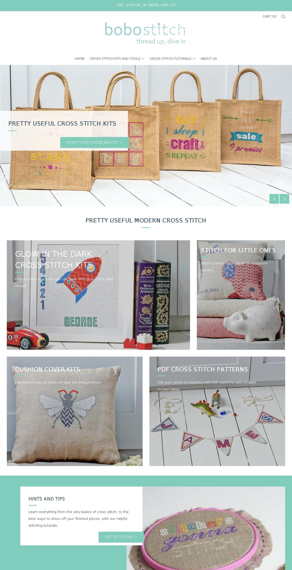 bobostitch.com — Shopify storefront screenshot