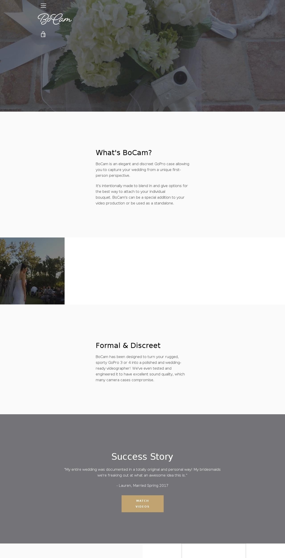 bocam.co shopify website screenshot