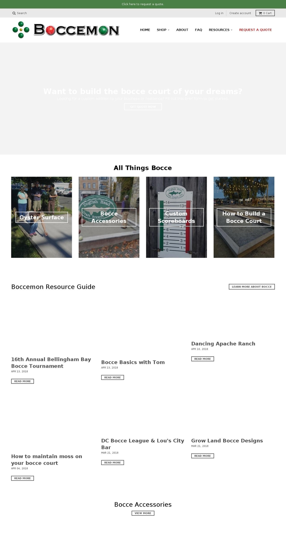 boccemon.net shopify website screenshot