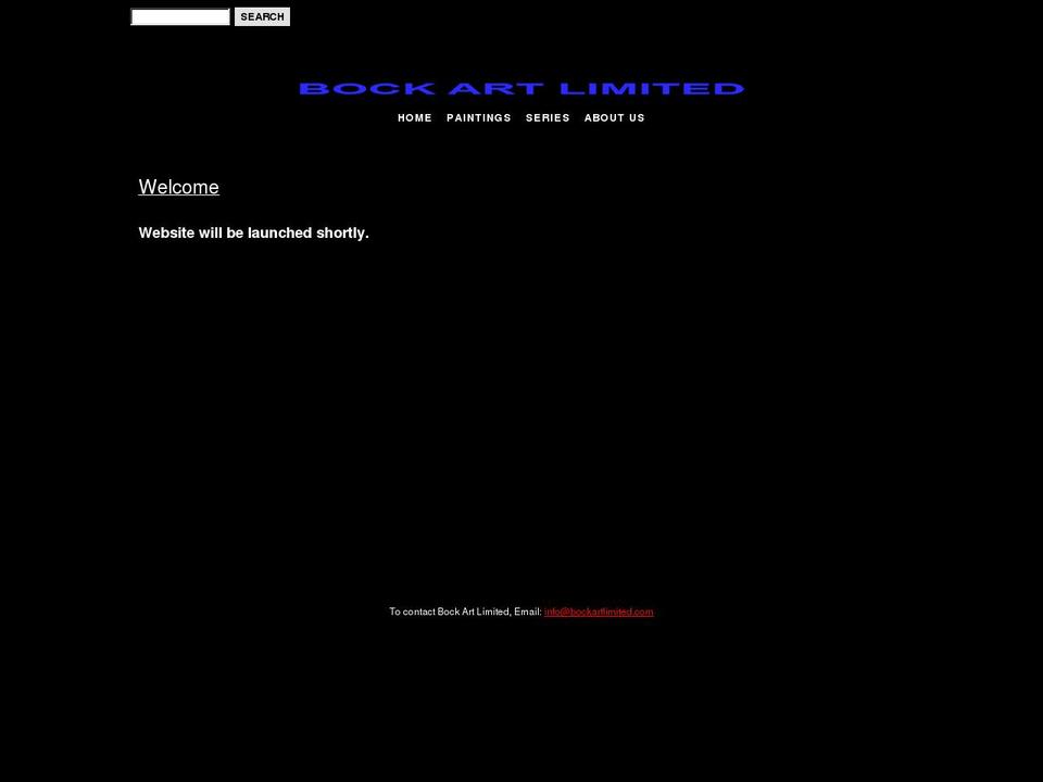 night Shopify theme site example bockartlimited.com