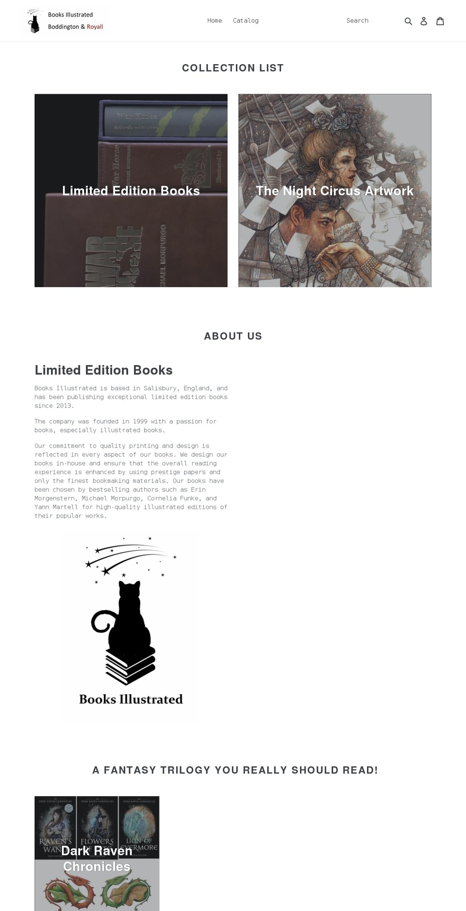 boddington-royall.myshopify.com shopify website screenshot