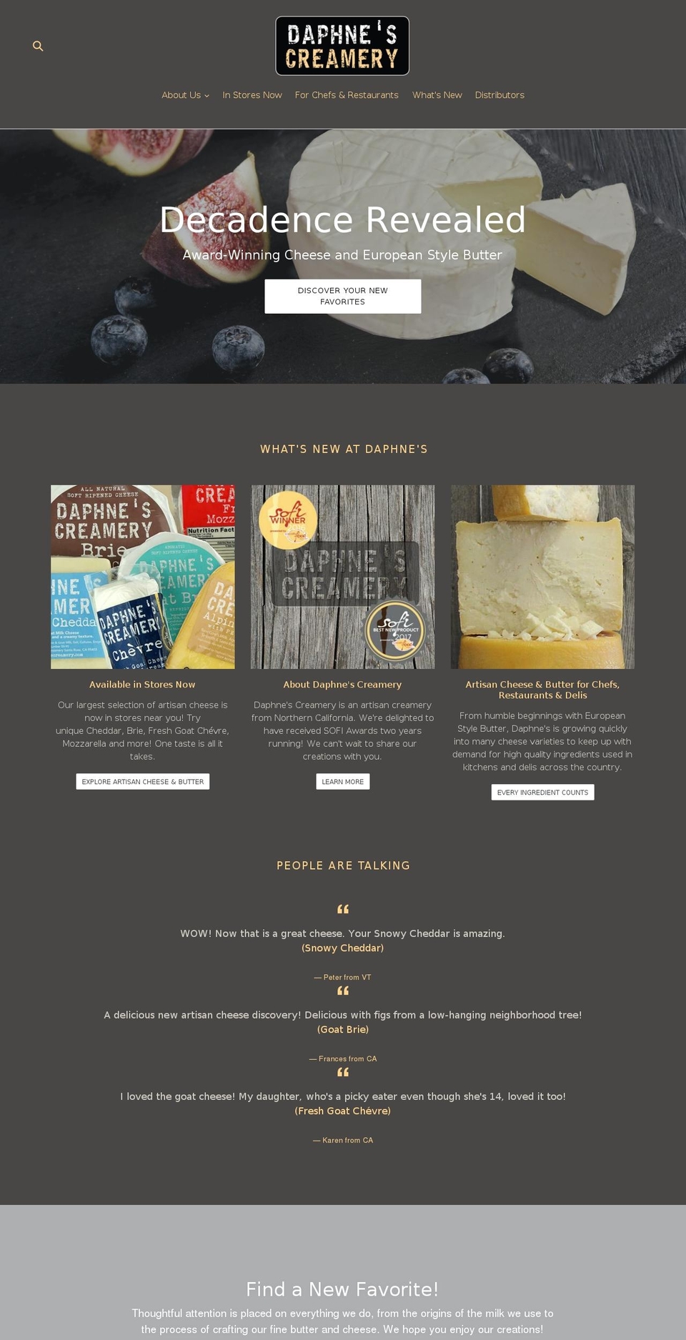 bodegaartisancheese.com — Shopify storefront screenshot