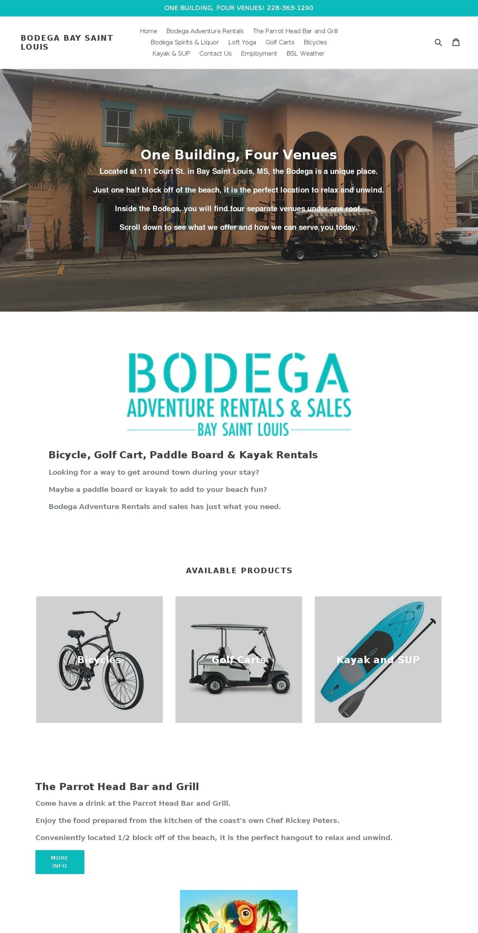 bodegabsl.com — Shopify storefront screenshot