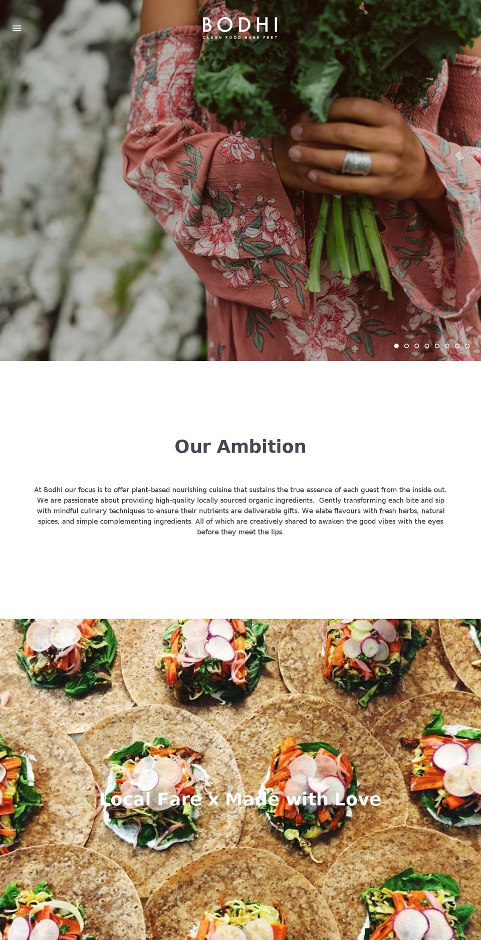 bodhiofferings.com — Shopify storefront screenshot