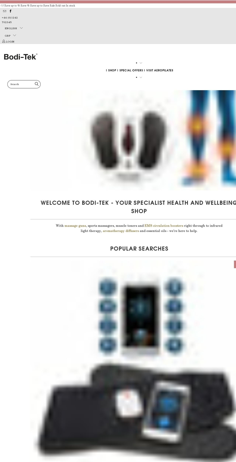 bodi-tek.com shopify website screenshot