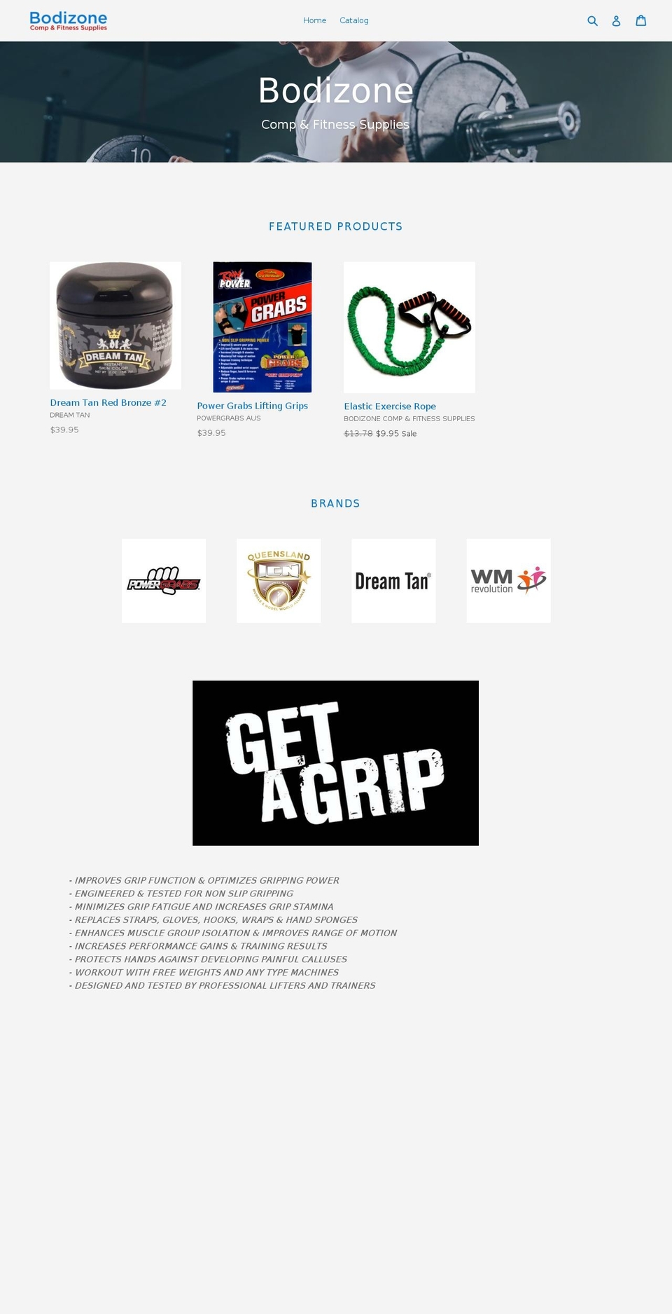 bodizone.com.au shopify website screenshot
