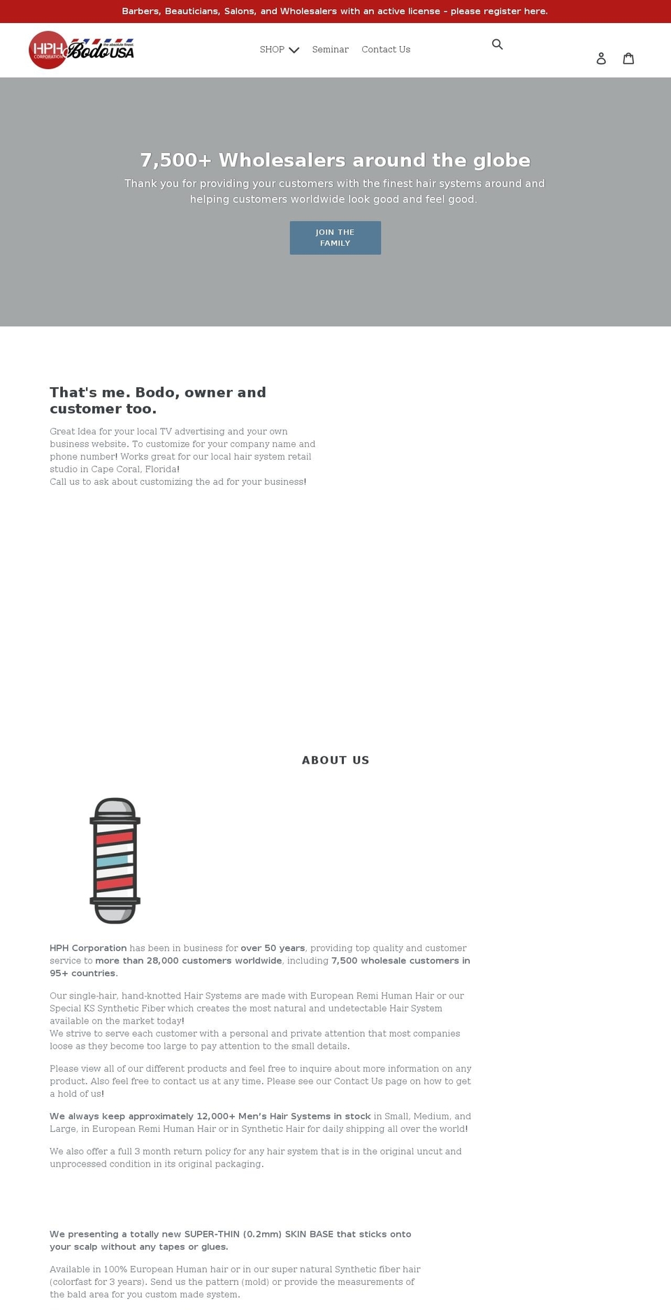 bodousa.com shopify website screenshot
