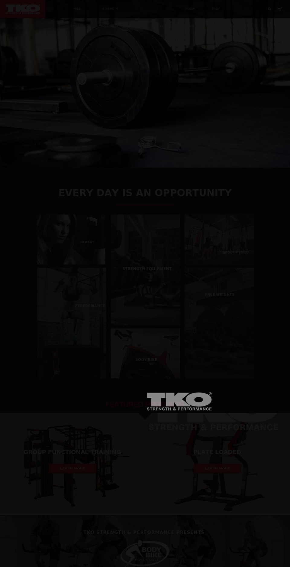 tko-sports Shopify theme site example bodybikeusa.com