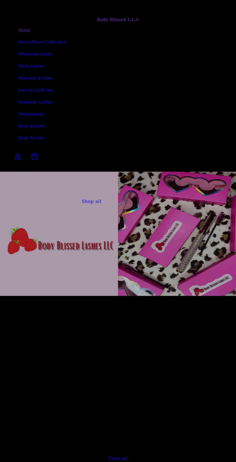bodyblissed.com shopify website screenshot