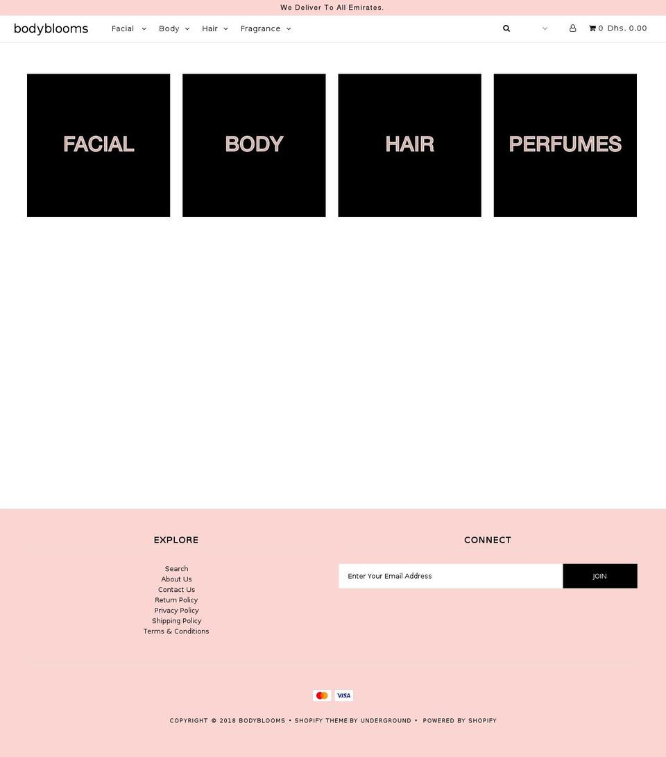 bodyblooms.com shopify website screenshot