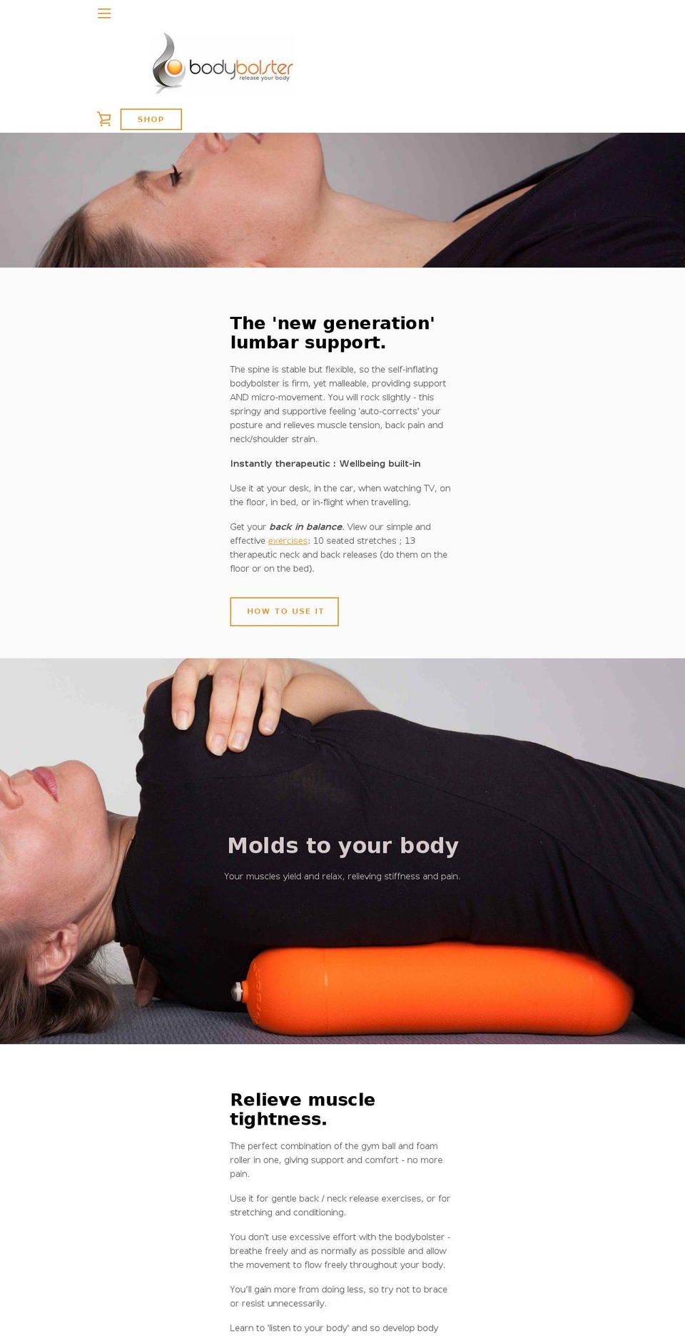 bodybolster.com.au shopify website screenshot