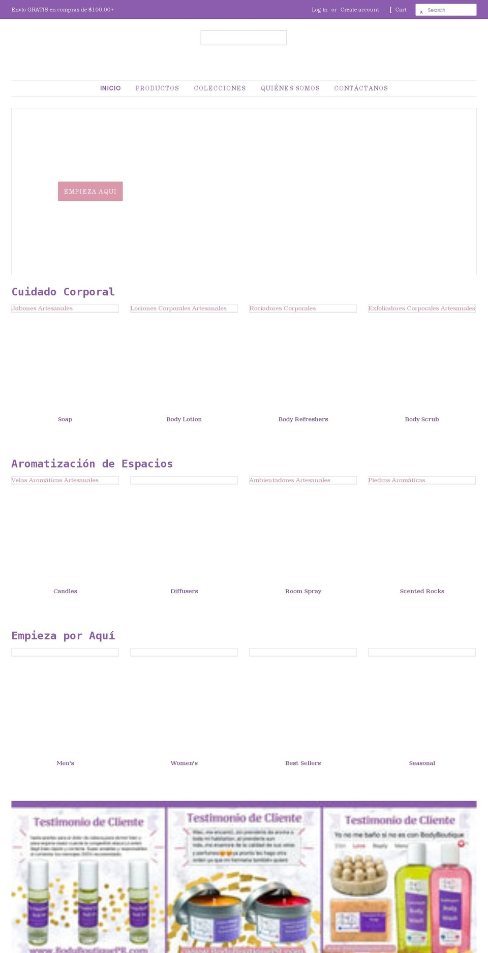 bodyboutiquepr.com shopify website screenshot