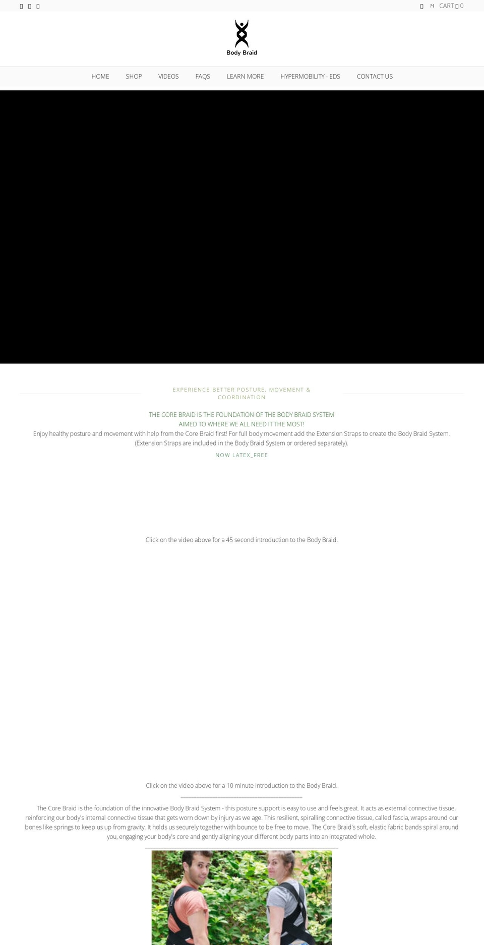 bodybraid.ca shopify website screenshot
