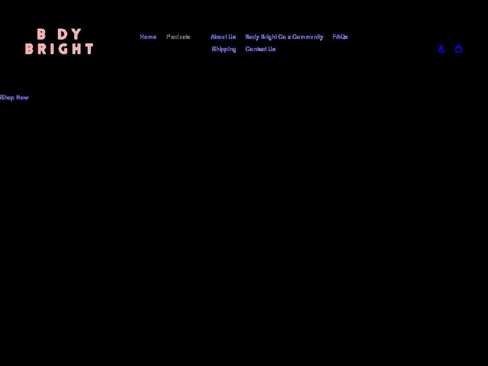 bodybrightco.com shopify website screenshot