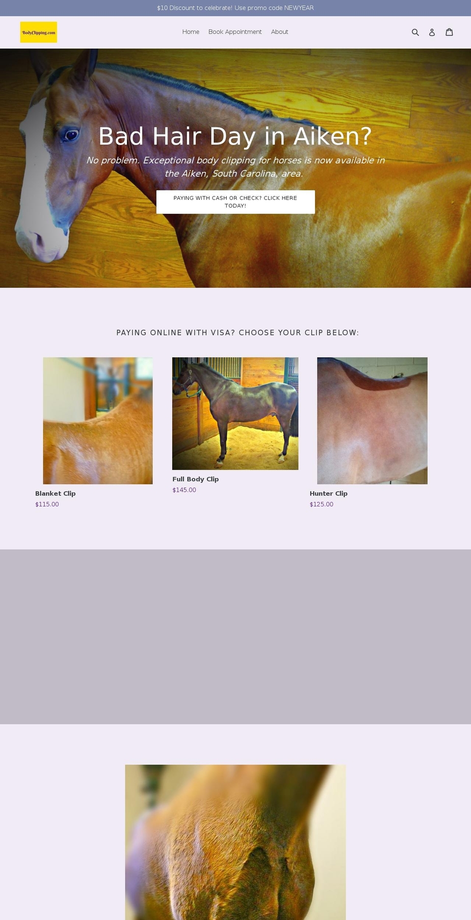 bodyclipping.com shopify website screenshot