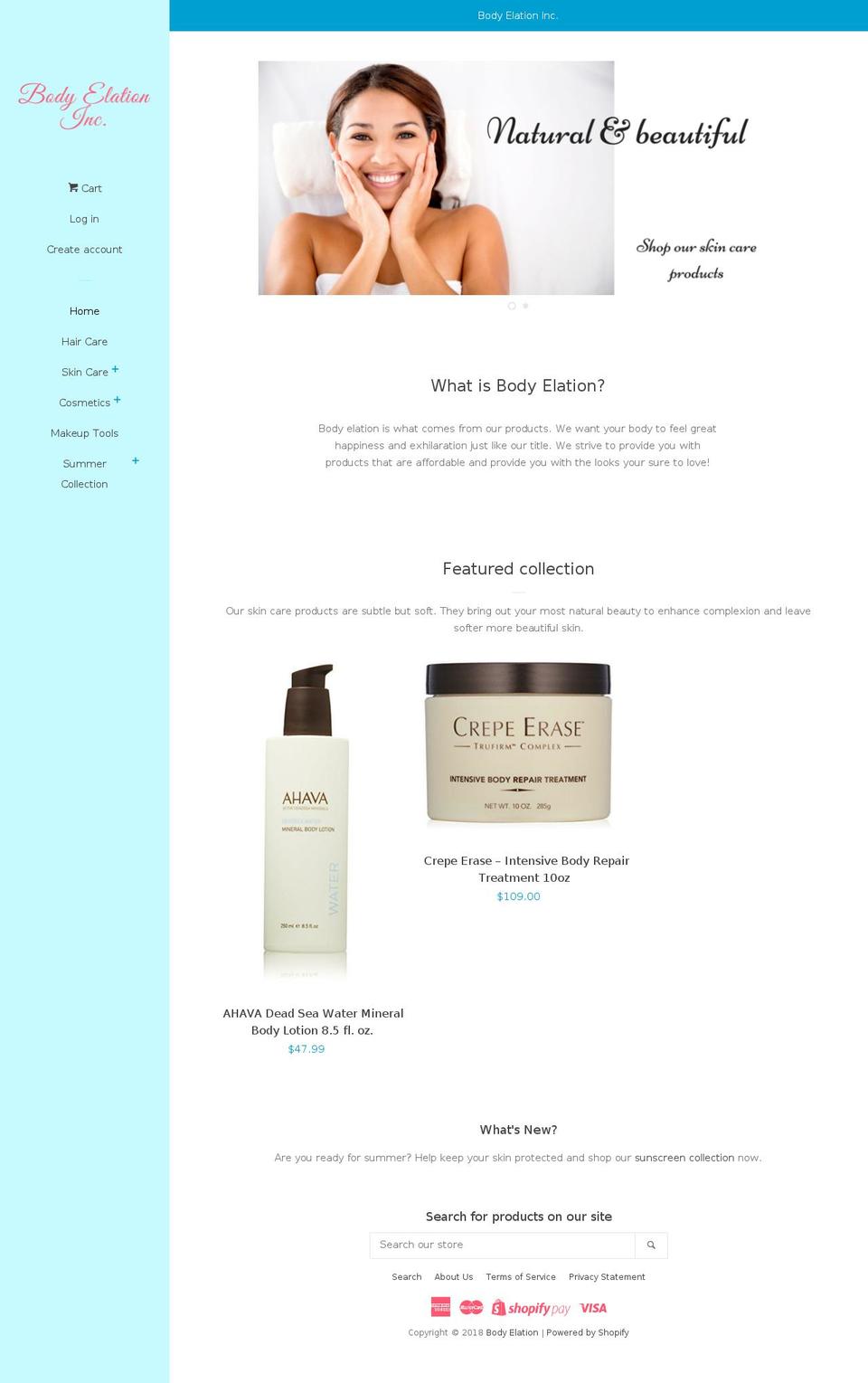 bodyelation.com — Shopify storefront screenshot