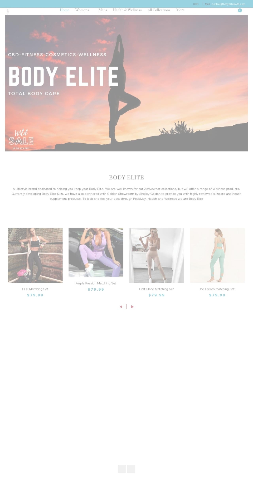 Bodyeliteworld Shopify theme site example bodyeliteworld.myshopify.com