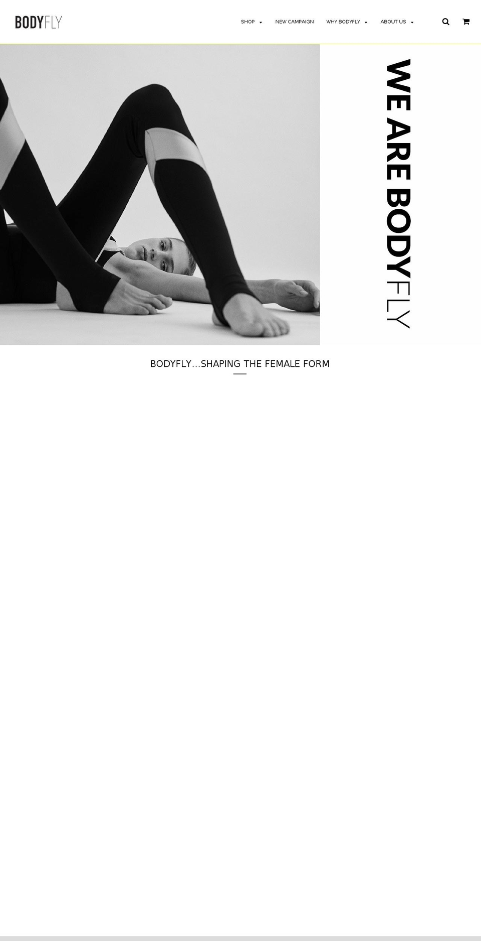 bodyflyusa.com shopify website screenshot