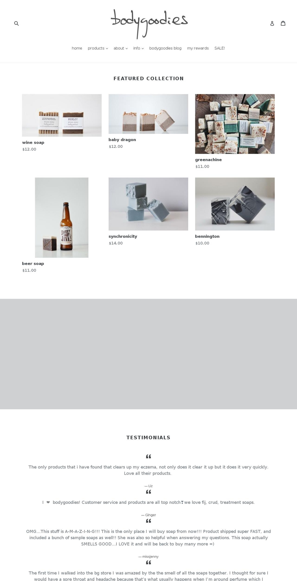 bodygoodies.com shopify website screenshot