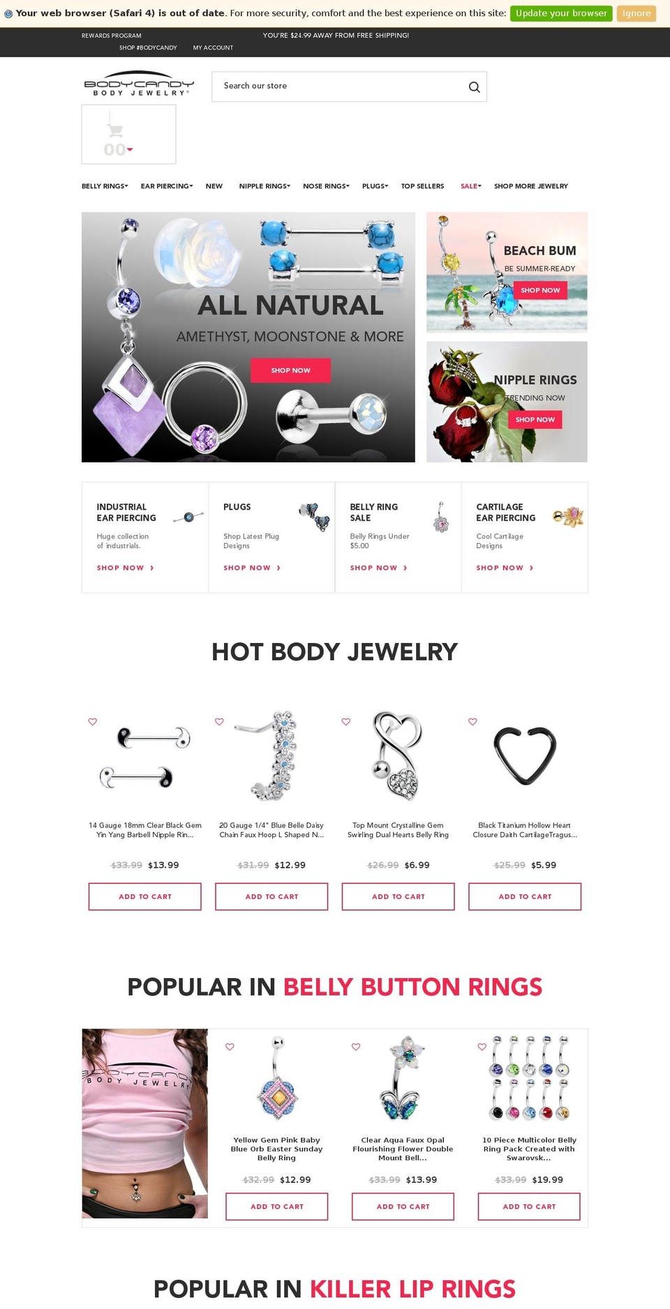 bodyjewelrysearch.com shopify website screenshot
