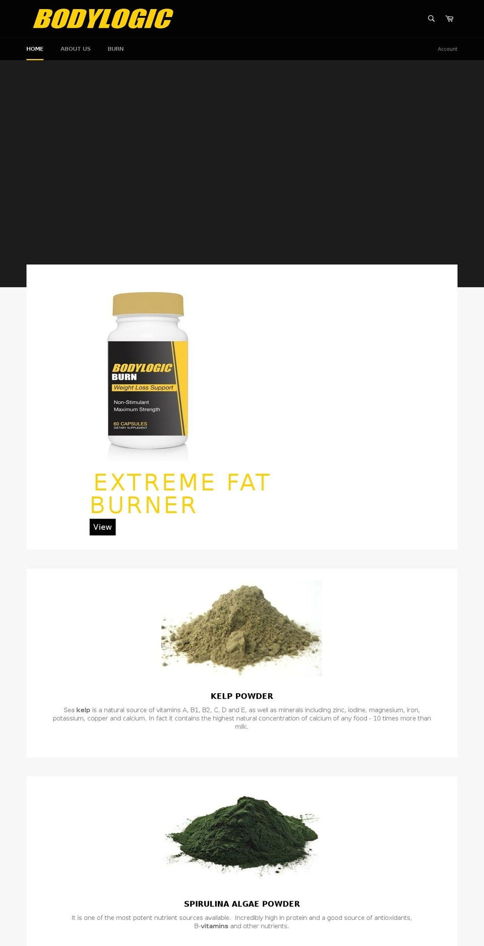 bodylogicgold.com — Shopify storefront screenshot