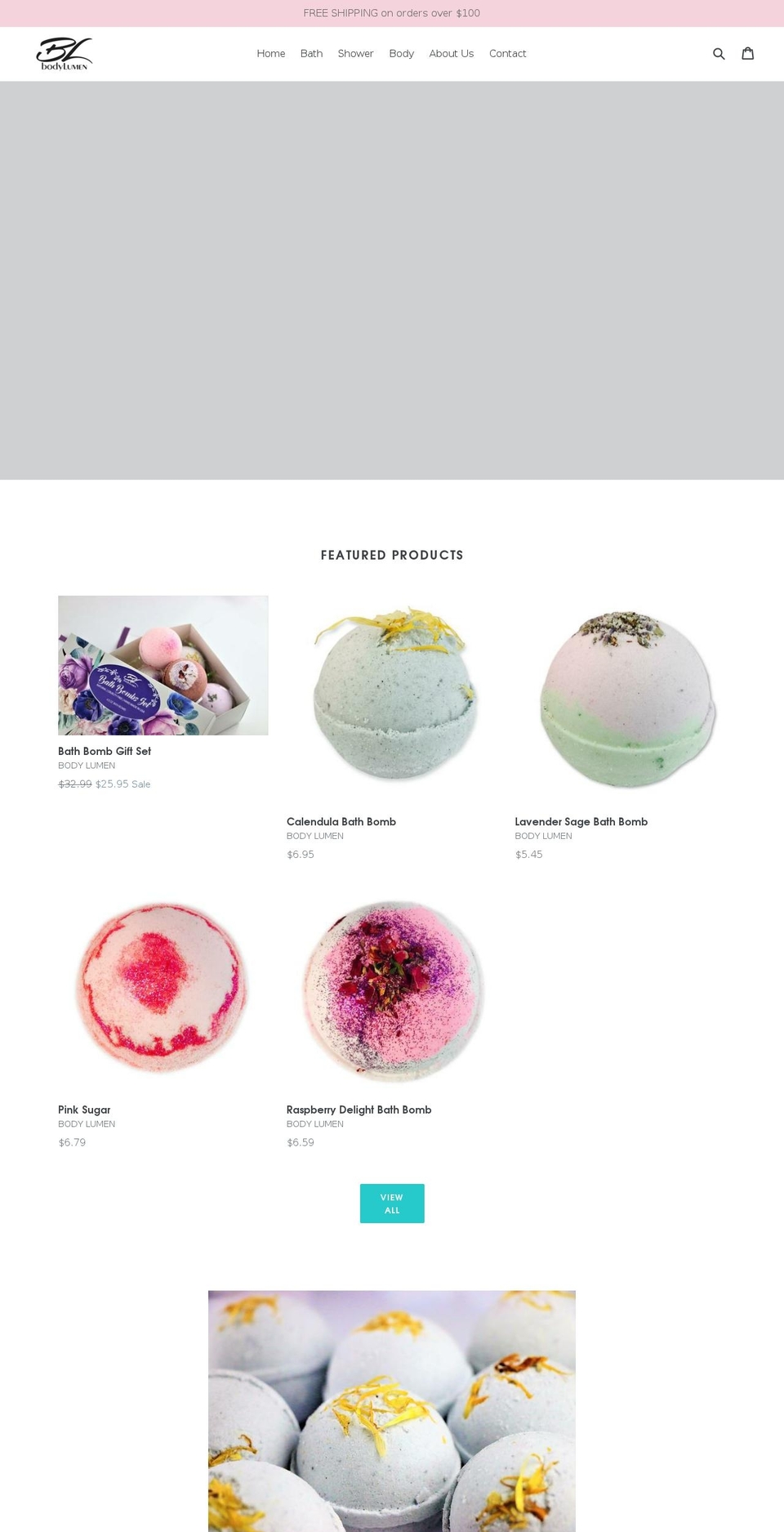 bodylumen.com — Shopify storefront screenshot