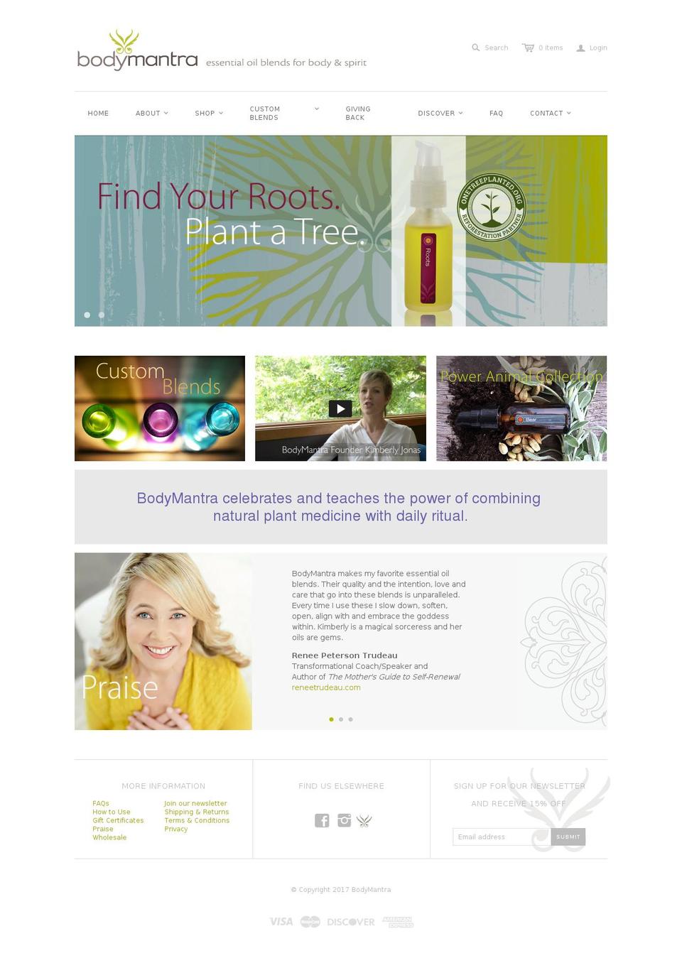 bodymantrablends.com shopify website screenshot