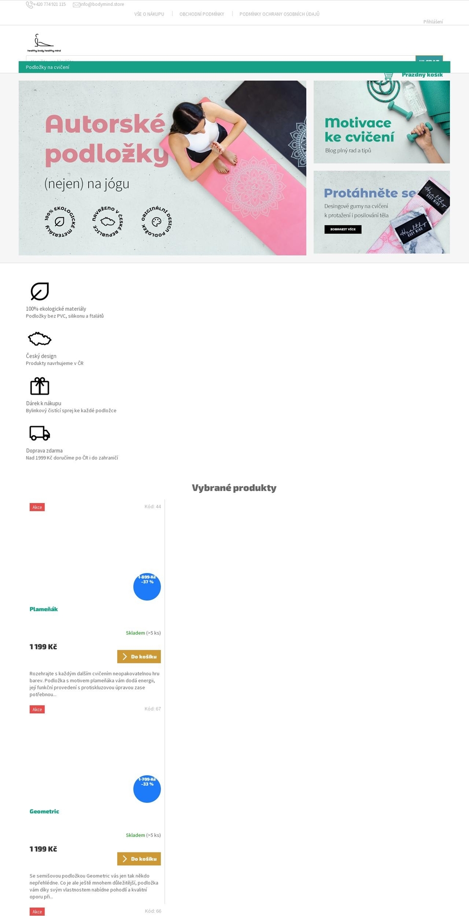 bodymind.store shopify website screenshot