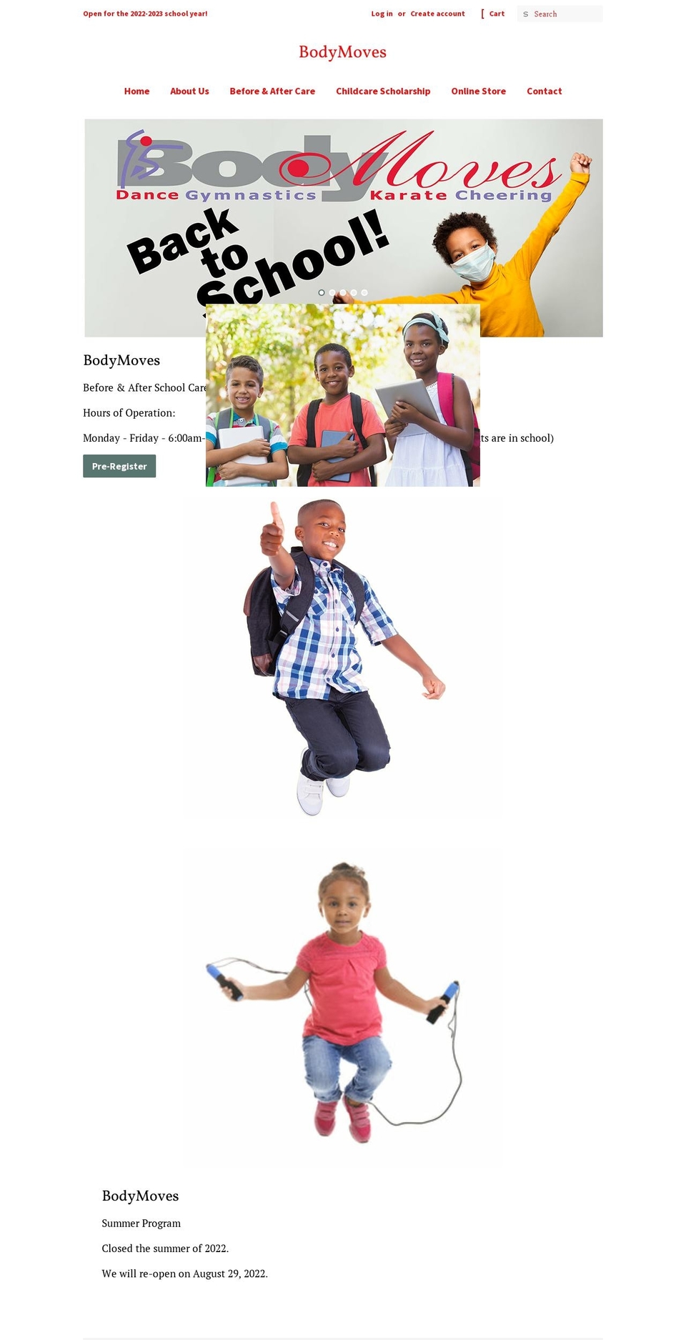 bodymovesfitness.com shopify website screenshot