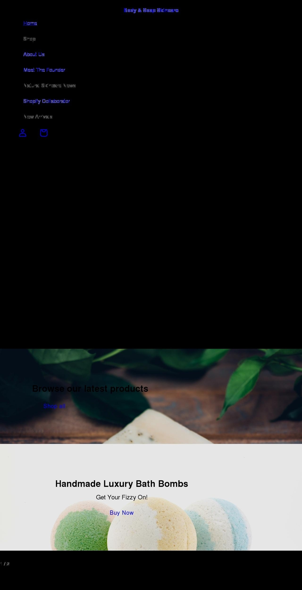bodynsoap.com shopify website screenshot