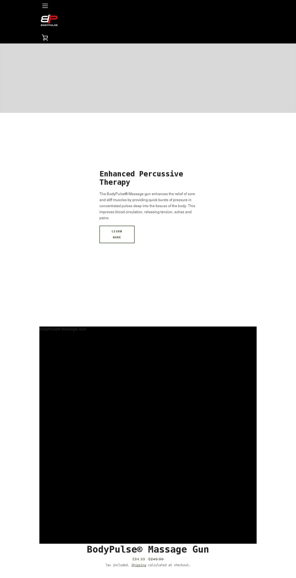 bodypulseuk.com shopify website screenshot