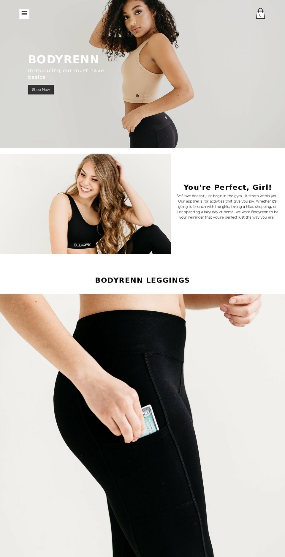 bodyrenn.com shopify website screenshot