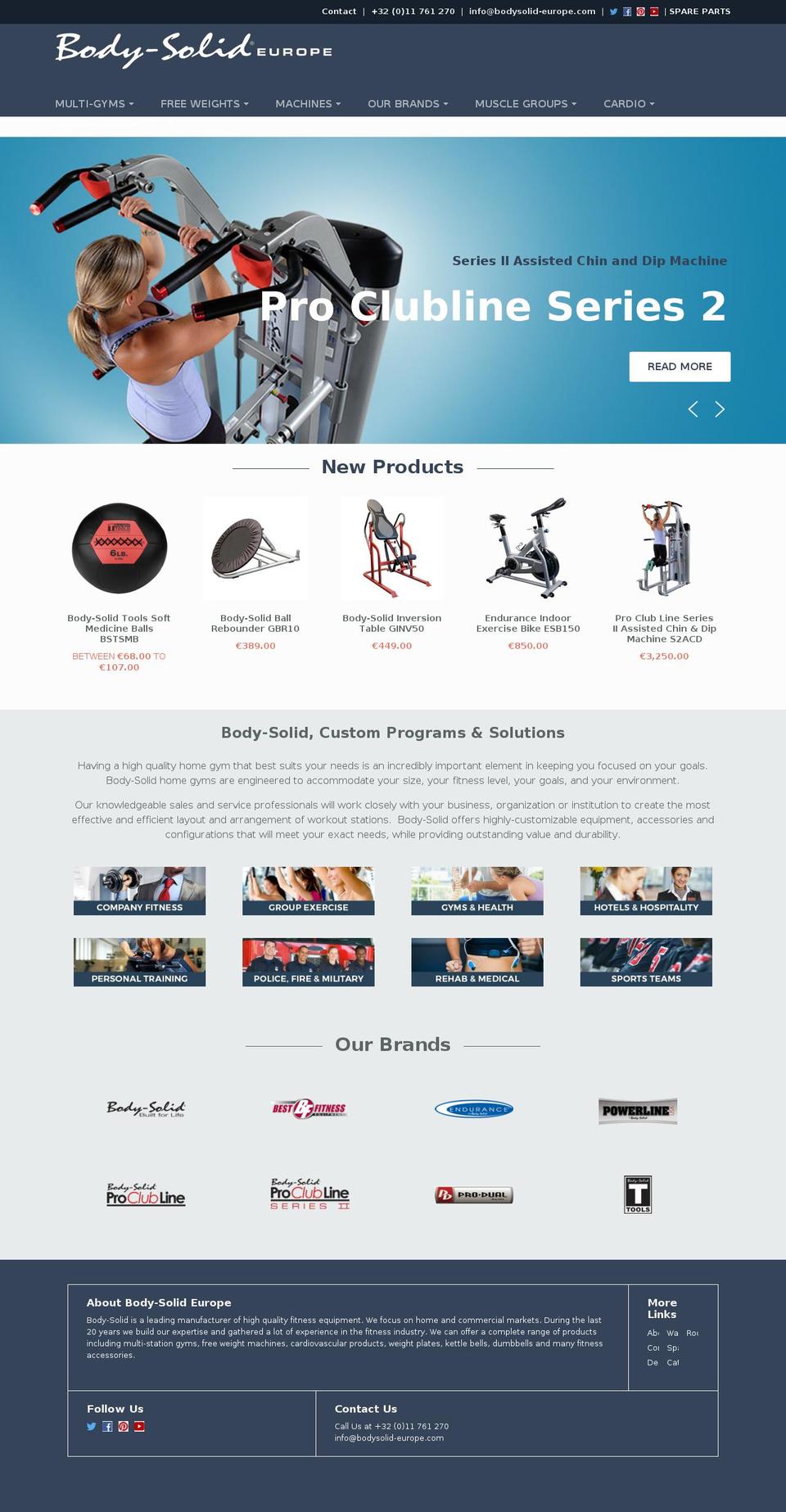 bodysolid-europe.com shopify website screenshot