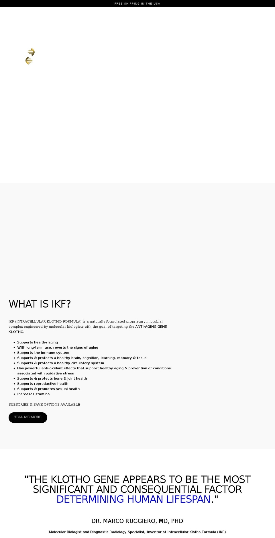 bodyspanhealth.com shopify website screenshot