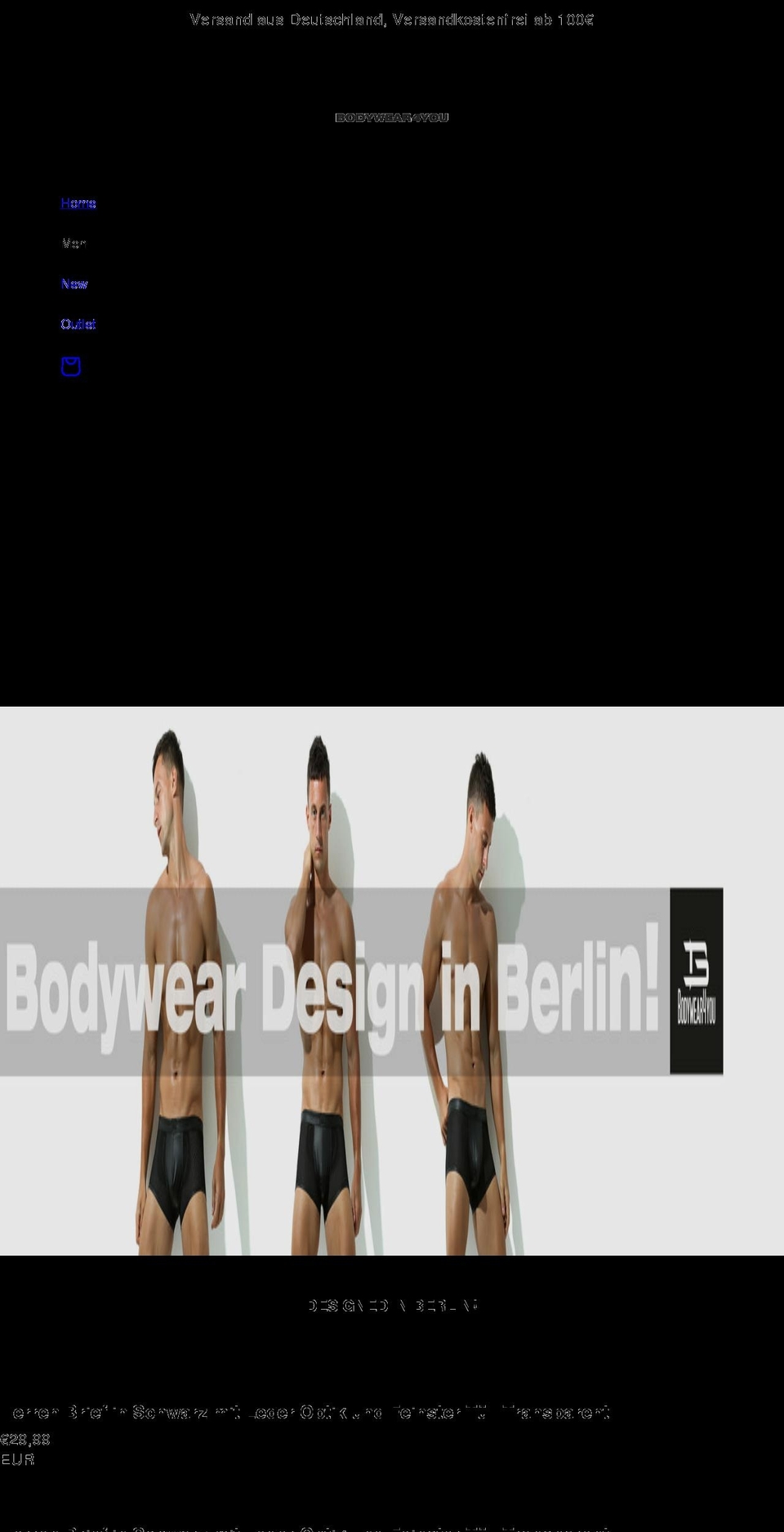 bodywear4you.com shopify website screenshot