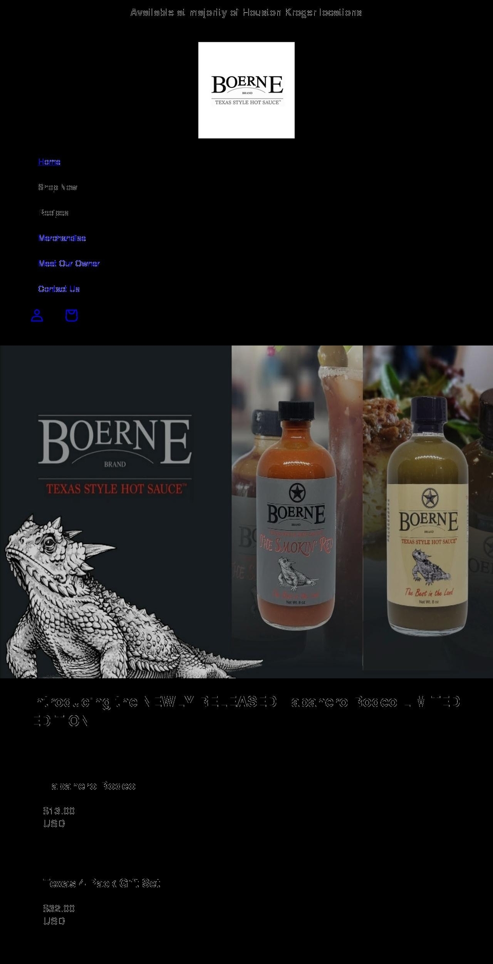 boernebrand.com shopify website screenshot