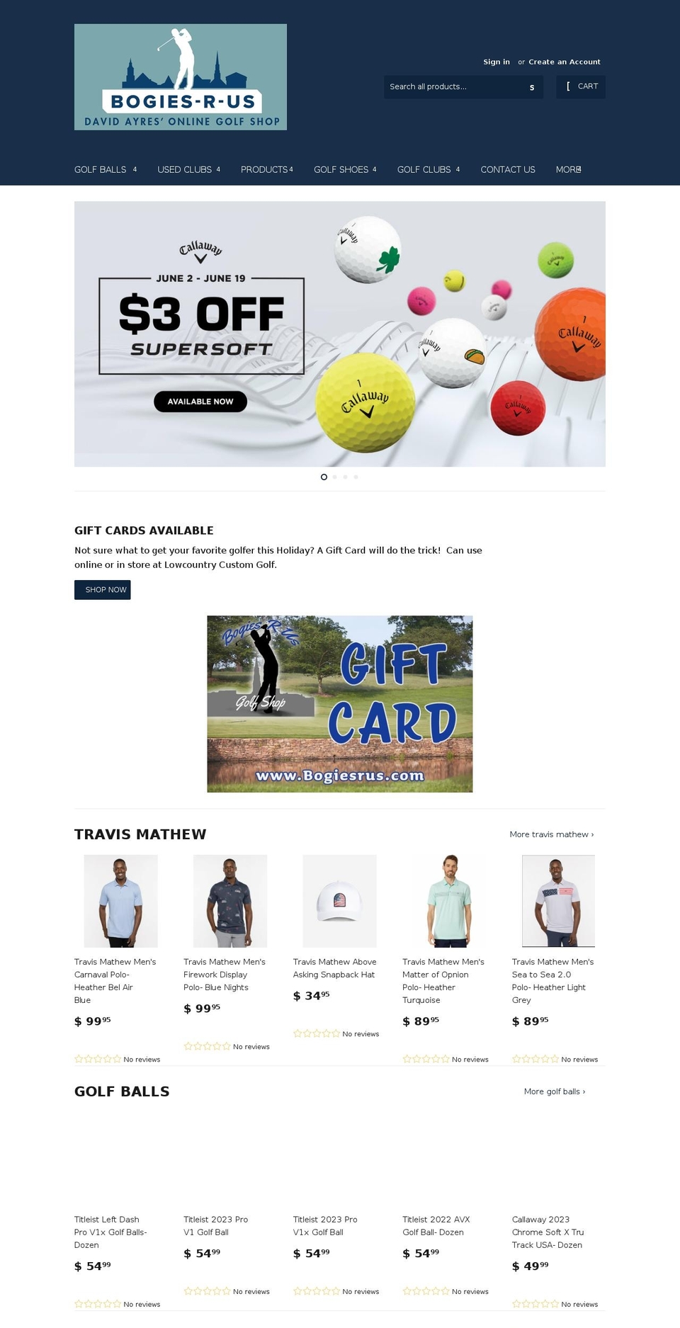 bogiesrus.com shopify website screenshot